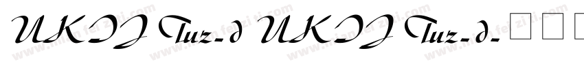 UKIJ Tuz-d UKIJ Tuz-d字体转换